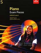 Piano Exam Pieces 2023 & 2024, ABRSM Grade 5